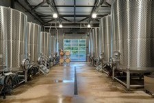 Inside Winery - Wine Tanks